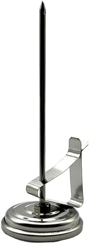 Miniatura 6 de Nexgrill Termómetro para freír  Lectura instantánea de acero inoxidable de 5 pulgadas con clip para olla, termómetro de pescado, carne y aceite para