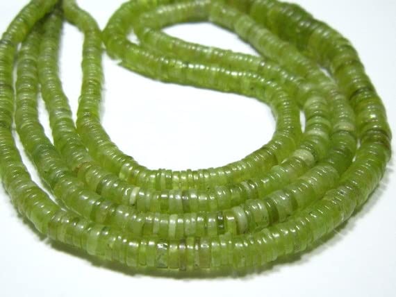 Vessonite AA perles lisses grande roue fil 16 pouces diamètre 7mm à 4mm