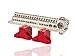 Neutral Bar and Neutral Assembly, 225A Neutral Bar with Mounting Base, (38) 4-14 AWG 1/0-14 AWG Wire Range, 600VAC Voltage, 350 MCM - 6 Lug Size, 2.437" Width, 2.900" Height, 7.193" Length