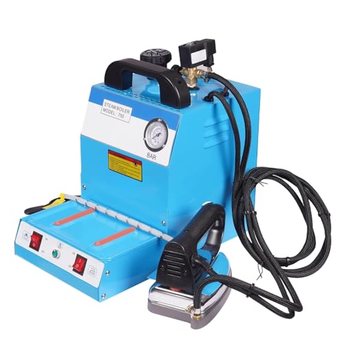 XNZJHPP Estación de Planchado con generador de Vapor Comercial con Tanque de 4 L y Temperatura Ajustable para hoteles, tintorerías, sastrerías y fábricas Textiles.
