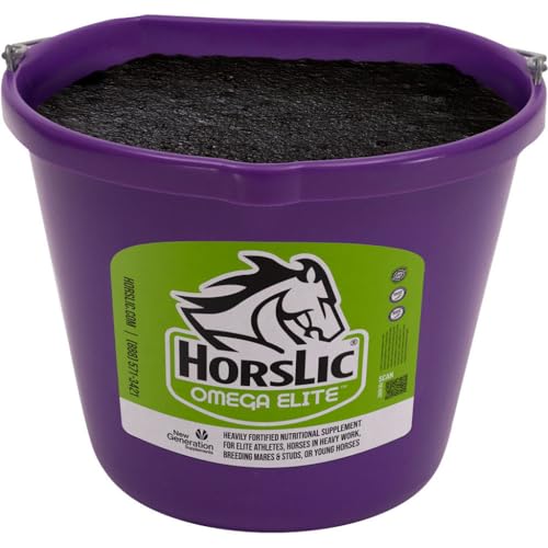 BLUEBONNET FEEDS Horslic 200036-40 Generation Omega Elite Horselic Nutritional Supplement - Bucket - 40 lbs