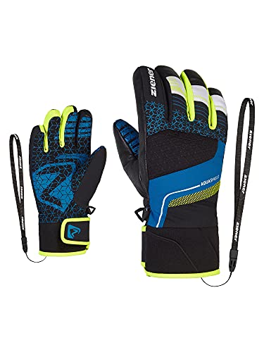 Guantes de esquí impermeables Ziener Lonzalo con aislamiento Primaloft transpirable para niños