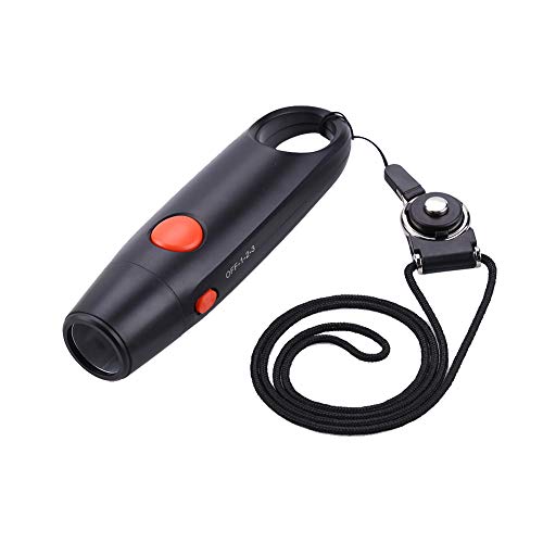 Apito elétrico prático genérico apito de árbitro de jogo de futebol (preto)