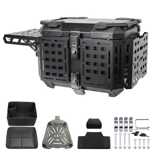 Amazon | QIYAONUOトップケース バイク リアボックス 45L大容量