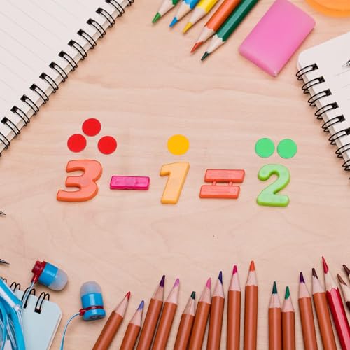 JEYORZY 100pc Bingo Chips Plastik Chips, transparente Farbzähler Zähler Bingo-Chips, für Bingo Spielkarten Mathe Üben Anzahl der Spielchips, Homeschool Supplies Math Counters, Transparente Mischfarben