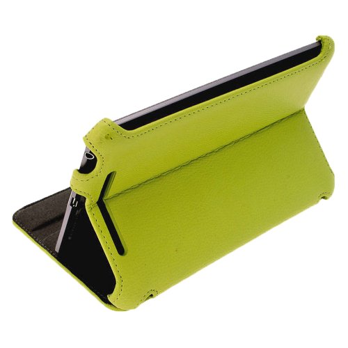 Igadgitz Verde Lime Eco Pelle Custodia Case Cover