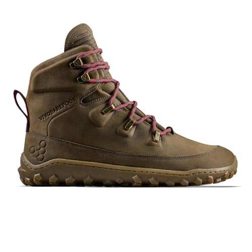 Vivobarefoot Herren Tracker Leather All Terrain II Wanderstiefel, Braun (Bracken), 9