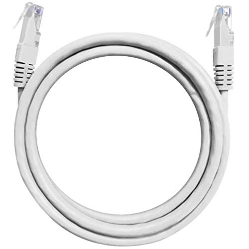 Ethernet Cable, GOODTHREE CAT5e 3FT 8-core Network Cable RJ45 High-Speed LAN Cord Gigabit 10/100Mbit/s Lead for Wireless Bridge,White
