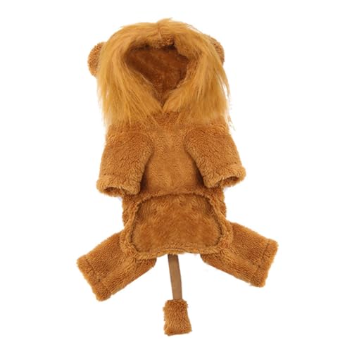 Disfraz León para Perros y Gatos Talla M