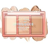 Tri-color Face Concealer Contour Palette, Contouring Foundation Highlighting Concealer Palette, Crea
