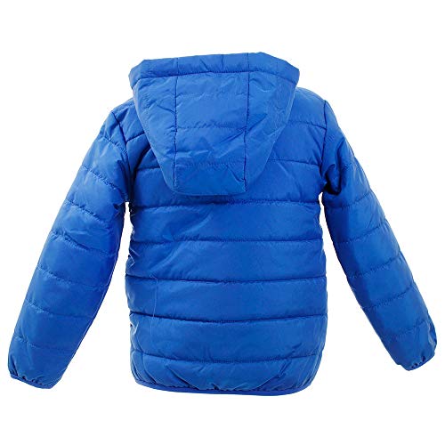 Nike Kids Baby Boy\'s Quilted Jacket (Toddler) Game Royal/Black 4T Toddler