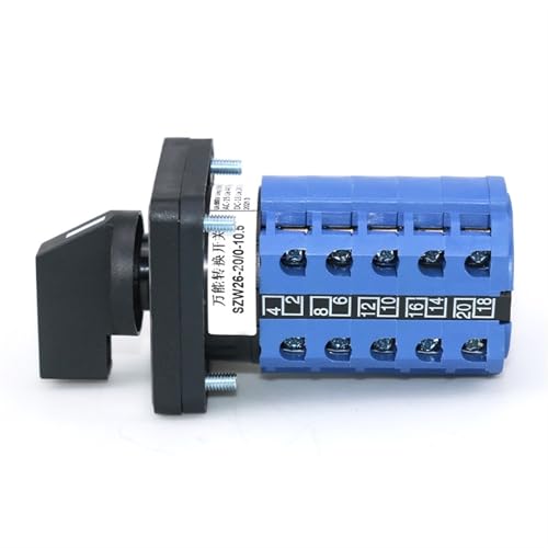 Interrupteur à cames de commande pour automatisation et gestion de circuits électriques 20A - 5