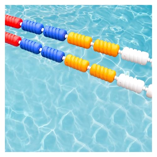 Divisor De Piscina, Kit De Boya Y Cuerda En Espiral De Seguridad Para Piscina, Valla De Seguridad Para Bancos De Estabilidad De Flotabilidad Para Playa De Canal De Piscina(Wire rope,15m/49.2ft)