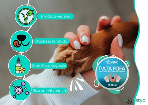 Hidratante de Patinha e Focinho Pata Fofa 35g Manteiga Karite NO2PROBLEMS