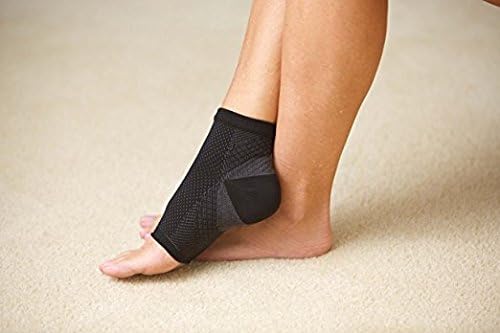 Pack of 2 - Compression Foot Ankle Sleeve Anti Fatigue Compression Foot Sleeve Sock for Ankle Swelling Plantar