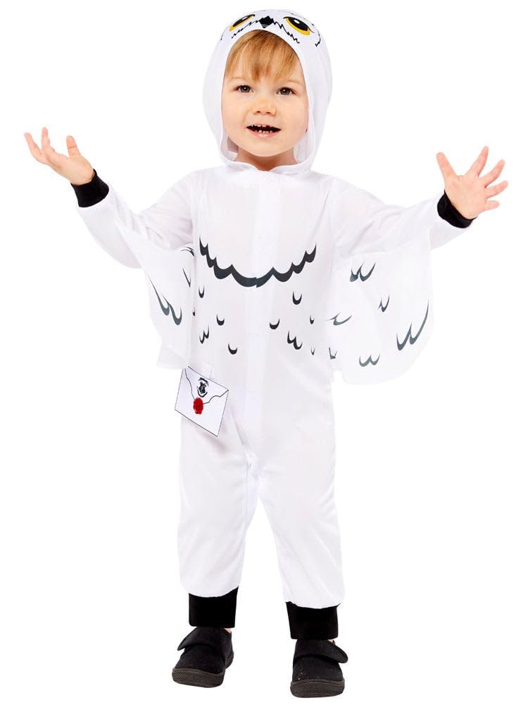 amscan 9914628 - Baby Officially Licensed Hedwig World Book Day Fancy Dress Costume Age: 0-6 Months