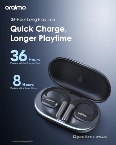 Écouteurs Bluetooth 5.4 Sport oraimo OpenArc pour Course à Pied