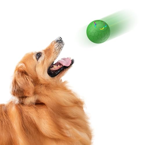 Pelota Interactiva para Perros Juguete Eléctrico con Luz para Gatitos de Interior 8