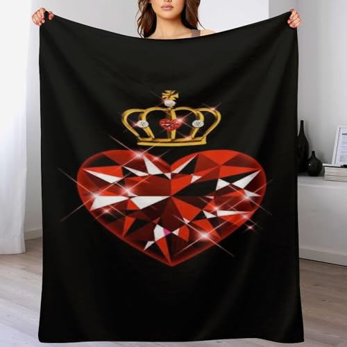 Couverture lit flannel rouge anti-plis grand jeté de canapé chaud 4 saisons