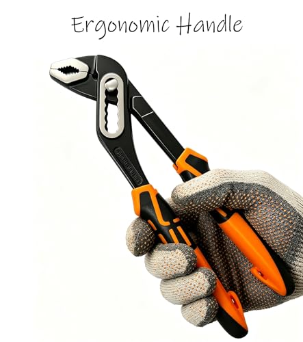 Image of Channel Locks Plier 8 inch,High Torque,V Jaw,Anti-Slip Handle.