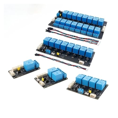 Module de relais I2C à 4 canaux avec isolation optocoupleur anti-interférence 5V