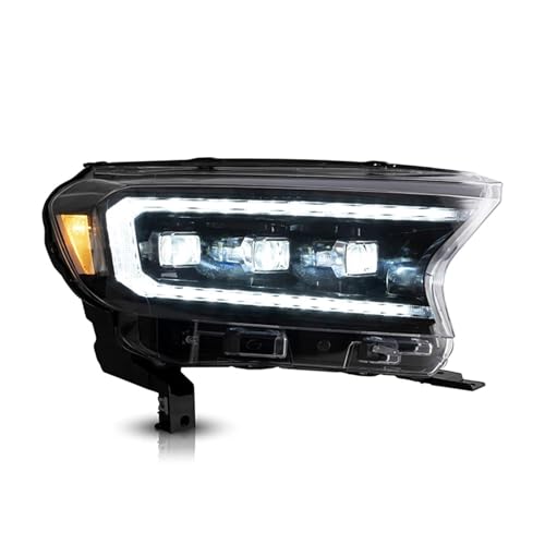 PZLAFC Conjunto de faros delanteros for coche, compatible for Ford Ranger 2015-Up, luces LED for cabeza, personalización de automóviles, 1 par
