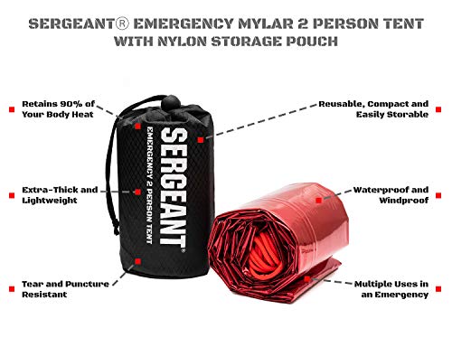 SERGEANT Emergency Survival Tent