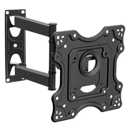 Image of SM2 Full Motion Movable TV Wall Mount for 32 to 55 Inch Smart TVs | Tilt +8 to -5 & 180 Swivel | Adjustable Arm 40mm-360mm | Heavy Duty Wall Bracket | Max Load 25 Kg | VESA Up to 200x200