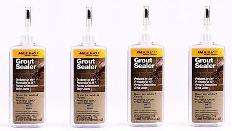 Miracle Sealants GRT SLR 6-Ounce Grout Sealer, 6-Ounce (Fоur Расk)