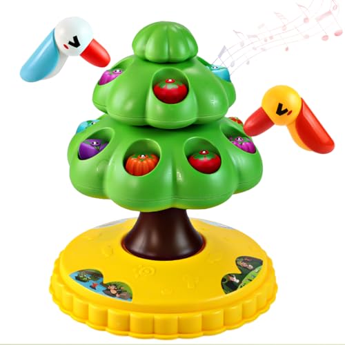 Montessori Rotating Christmas Tree Toy