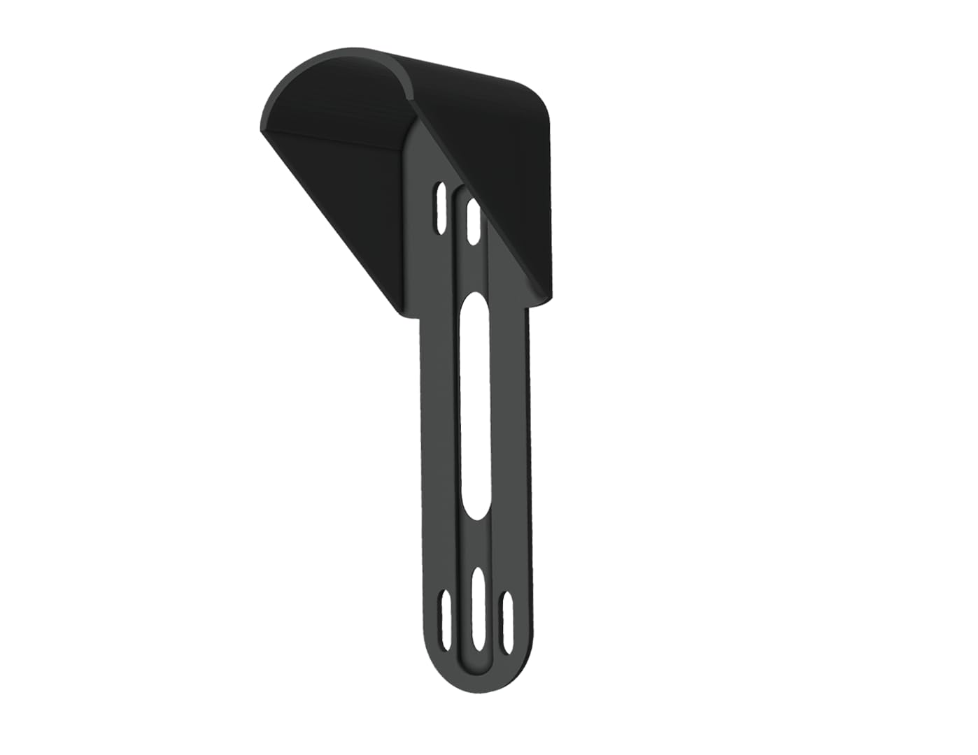 Housse de pluie sans perçage compatible avec la sonnette vidéo Reolink 2K, noir, anti-reflets, fabriquée au Royaume-Uni, protection contre la pluie
