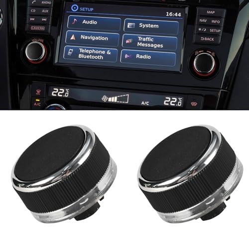 Boutons de rechange pour autoradio Nissan Connect 2 Qashqai Juke