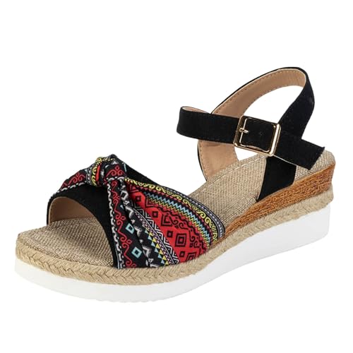 Sandales et mules pour femme confortables avec semelle plate pour la marche en été