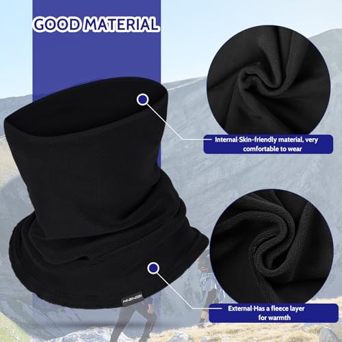 GXCROR Aquecedor De Pescoço De Inverno Fleece Neck Gaiter Para Esqui Motocicleta Bicicleta Corrida E