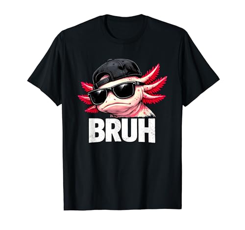 �������낢 Axolotl �T���O���X BRUH Ironic Meme T�V���c