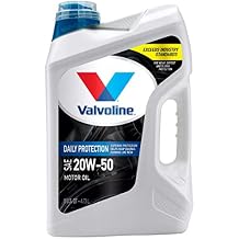 Valvoline Daily Protection SAE 20W-50 Conventional Motor Oil 5 QT