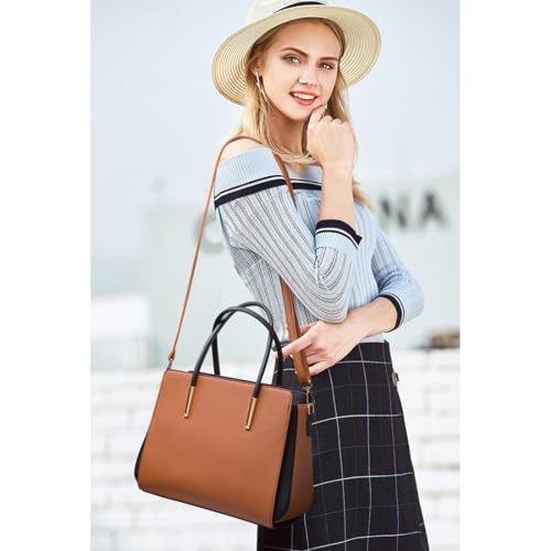 Pahajim Womens Purses and Handbags Set 4pcs Satchel Bags Tote Bags Shoulder Bags Tote Purses for Women2