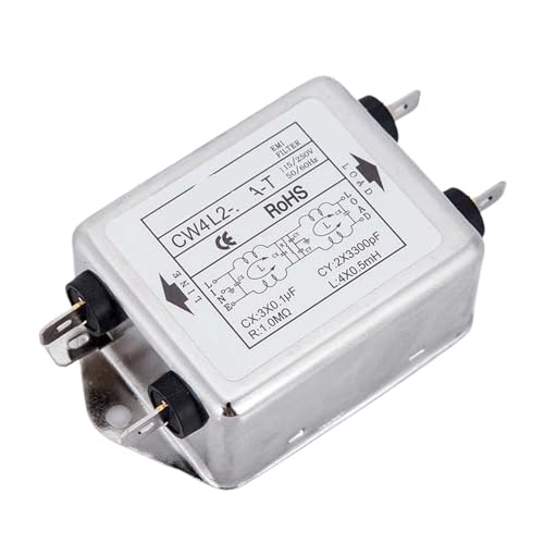 Filtre monophasé 220V à cosses CW4L2-20A-T haute atténuation