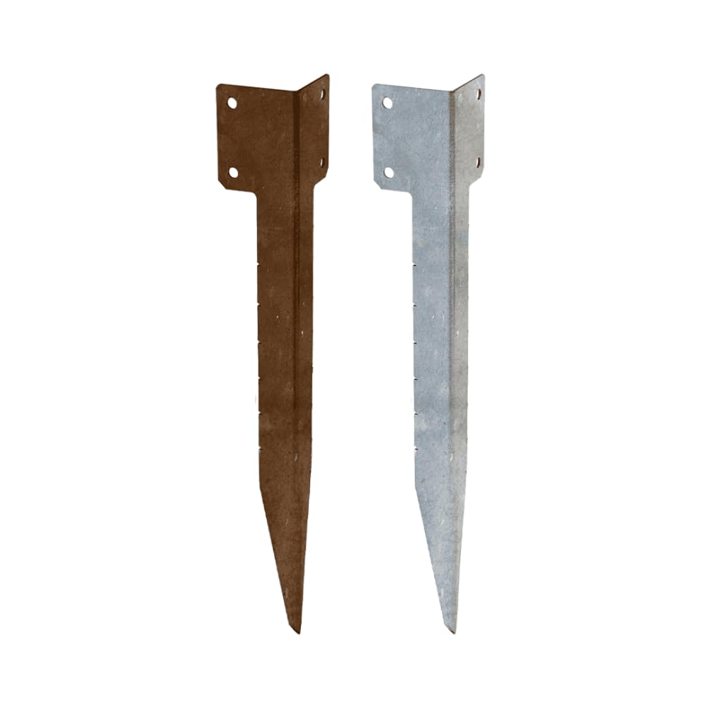 A. Perry Single Sleeper Corner Support Spike, Brown, 440mm