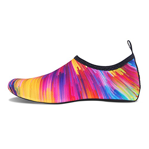 Image of WateLves Womens and Mens Kids Water Shoes Barefoot Quick-Dry Aqua Socks for Beach Swim Surf Yoga Exercise