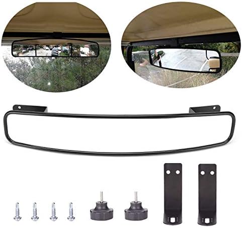 ConPus Golf Cart Mirror, Rear View Mirror For Golf Cart Car EZGO EZ-GO Club Car Yamaha , Golf cart Panoramic Rear View Mirror,16.5" Extra Wide 180 Degree