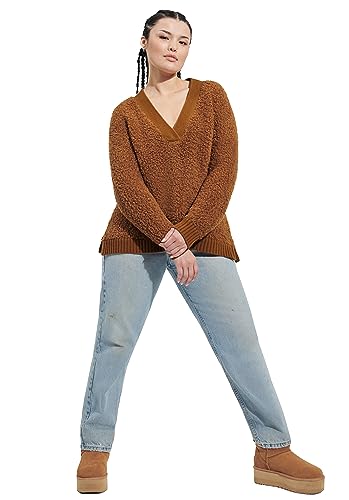 Image of UGG Women's Deeann CloudFluff V Neck Sweater