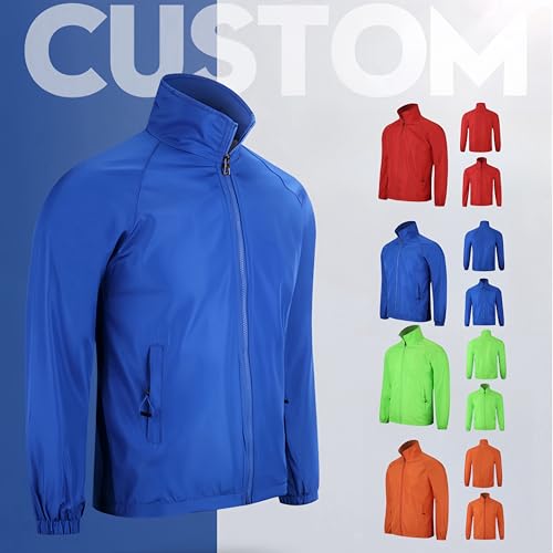 Custom Windbreaker Jacket for Men Women Long Sleeve Shirts Workwear Jacket Outdoor Team Work Uniform2