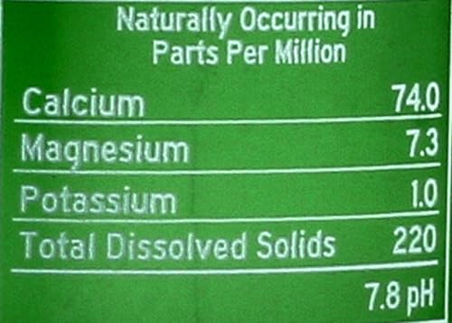Image of Mountain Valley Water, Water Spring Glass, 33.8 Fl Oz