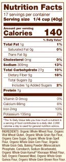 Bob's Red Mill Organic 7 Grain Pancake & Waffle Mix 24 oz (Two Pack) - Multigrain Organic Pancake and Waffle Mix - Double Pack Pancake and Waffle Mix (Two 24 oz resealable bags)