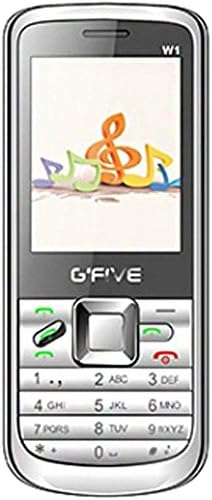 G'Five W1 Mobile Phone with Four Sim (White Color)