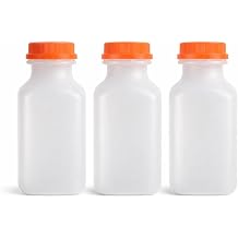 12oz Frosted Plastic Juice Bottles with Orange Tamper Evident Caps BPA-Free Empty Beverage Containers, Leakproof & Freezer Safe 20