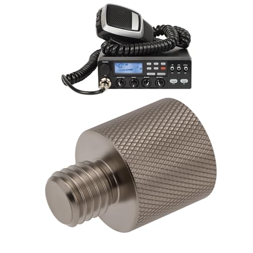 Adaptador antena 3/8x24 UNF hembra a M10x1.5 macho miniatura 3