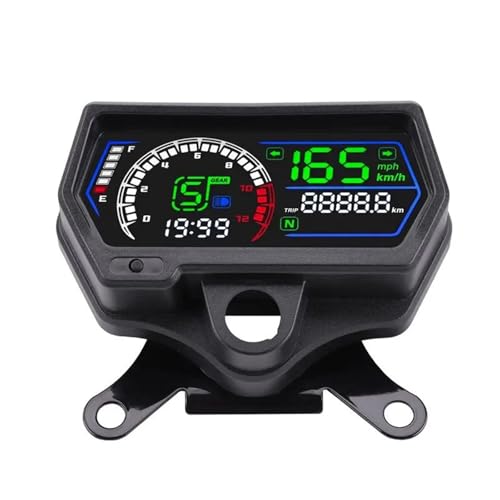 Tachymètre de moto pour Honda CG125 CG150 avec compteur de vitesse LED et port de charge USB intégré