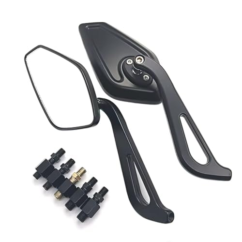 Espejo Retrovisor Moto para Eliminar Puntos Ciegos Universal 8 10mm 3
